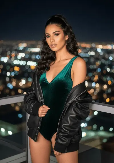 Velvet Touch Bodysuit thumbnail 4